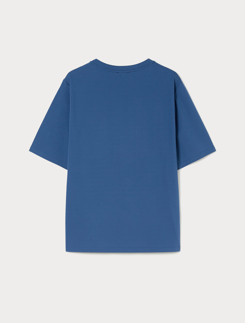 Jersey T-shirt - CORNFLOWER BLUE - Marina Rinaldi - 4 Jersey T-shirt - CORNFLOWER BLUE - Marina Rinaldi - 4