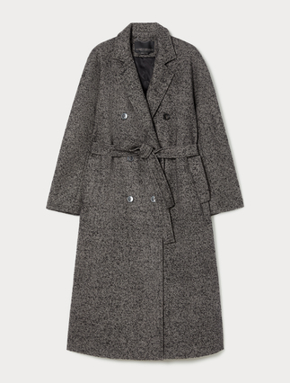 Manteau en tweed de laine - Marina Rinaldi