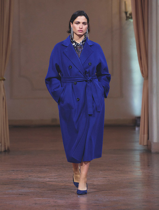 Double-faced wool coat - Marina Rinaldi