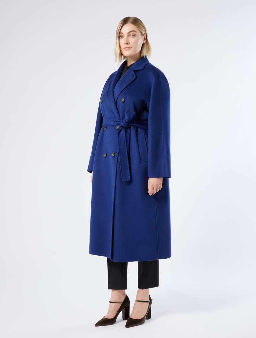 Double-faced wool coat - BLUE PURPLE - Marina Rinaldi - 3 Double-faced wool coat - BLUE PURPLE - Marina Rinaldi - 3