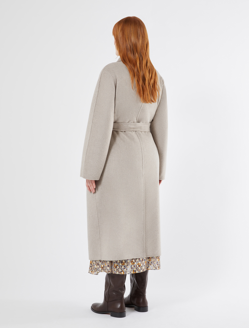 Double-faced wool coat - TURTLEDOVE GREY - Marina Rinaldi - 4 Double-faced wool coat - TURTLEDOVE GREY - Marina Rinaldi - 4