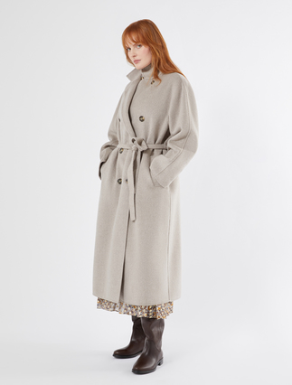 Double-faced wool coat - Marina Rinaldi