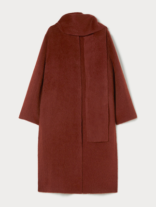 Double-faced wool and alpaca coat - Marina Rinaldi