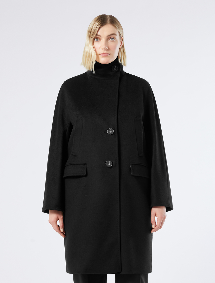 Manteau en drap de laine - NOIR - Marina Rinaldi - 3