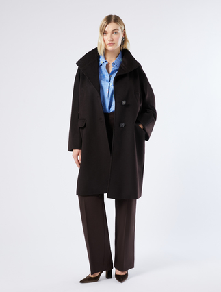 Wool broadcloth coat - Marina Rinaldi