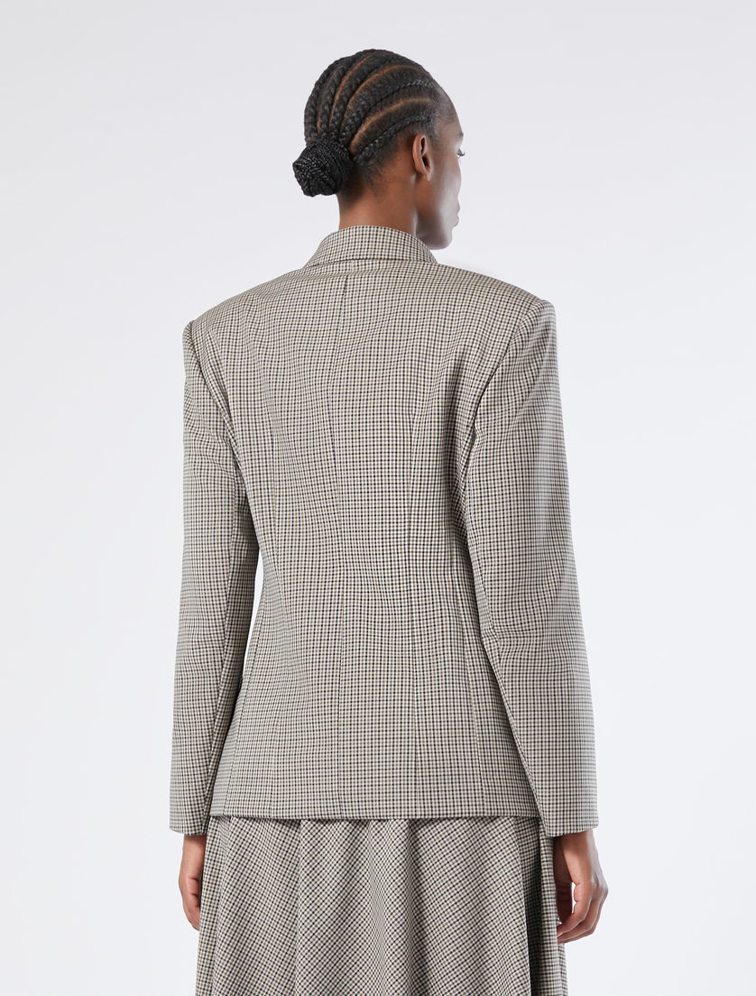 Pure wool twill blazer jacket - CAMEL - Marina Rinaldi - 4 Pure wool twill blazer jacket - CAMEL - Marina Rinaldi - 4