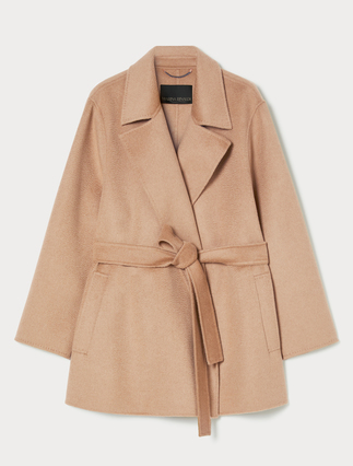 Wool broadcloth heavy jacket - Marina Rinaldi