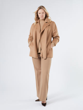 Wool broadcloth heavy jacket - Marina Rinaldi