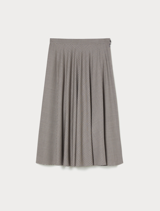 Wool twill skirt - Marina Rinaldi