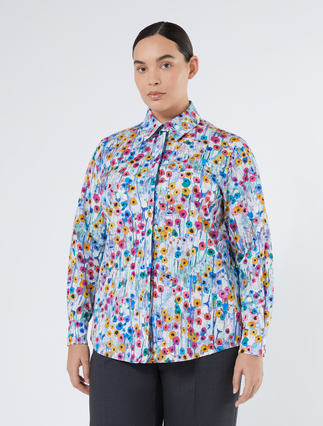 Poplin shirt - MAKE UP NUDE