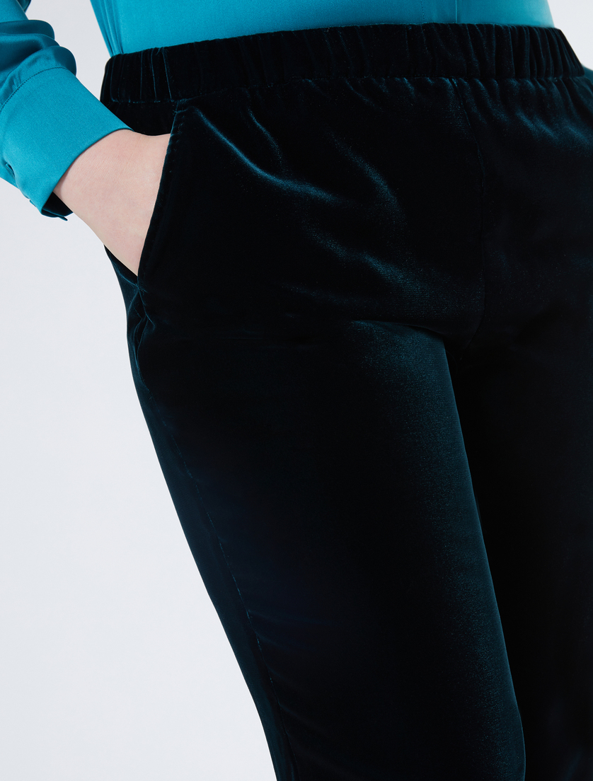 Velvet trousers - OIL - Marina Rinaldi - 5
