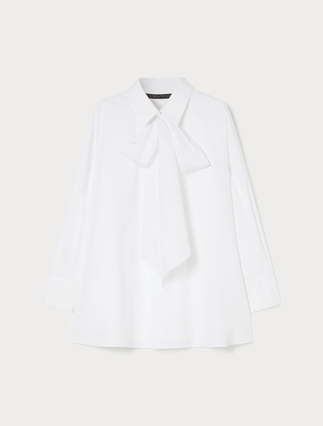 Cotton poplin tunic - Marina Rinaldi