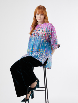 Silk Habotai blouse - Marina Rinaldi