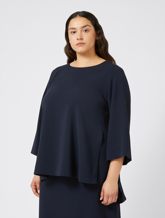 Cady tunic - MIDNIGHTBLUE - Marina Rinaldi - 3