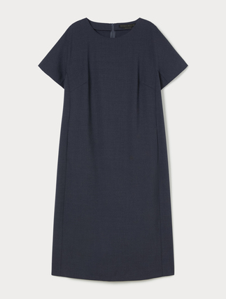 Pure woollen cloth dress - Marina Rinaldi