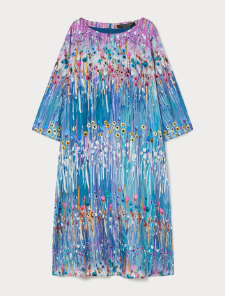 Silk Habotai dress - Marina Rinaldi
