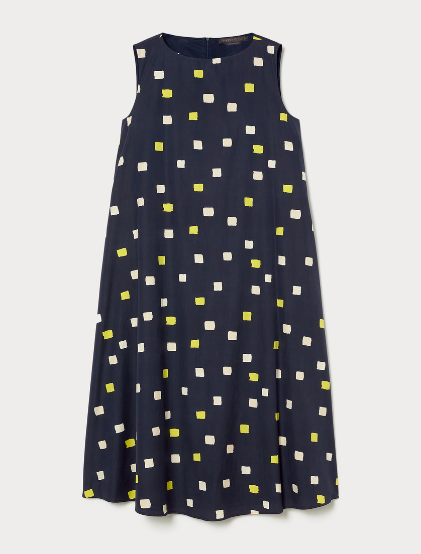 Robe en popeline imprimée - BLEU NUIT - Marina Rinaldi Robe en popeline imprimée - BLEU NUIT - Marina Rinaldi