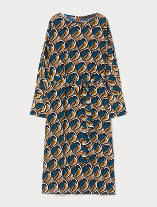 Crepe de chine dress - Marina Rinaldi