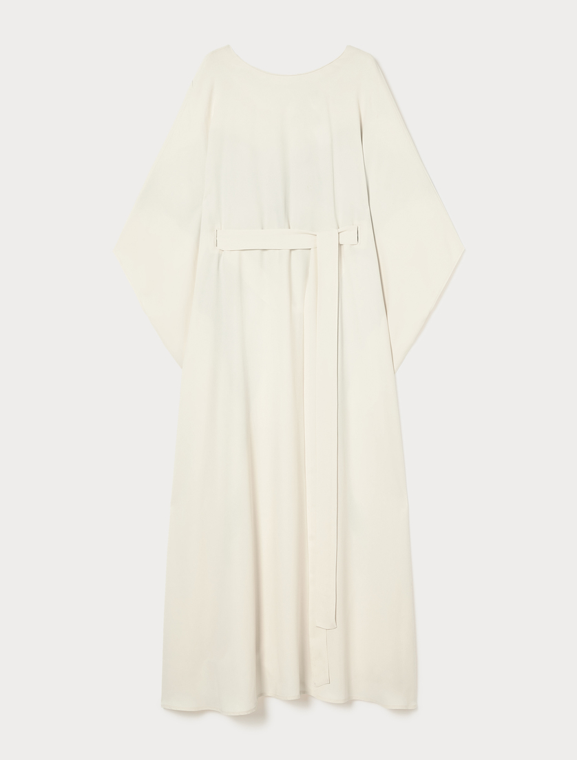 Cotton and silk voile dress - BEIGE - Marina Rinaldi - 7