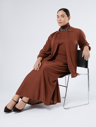 Wool and cashmere skirt - Marina Rinaldi