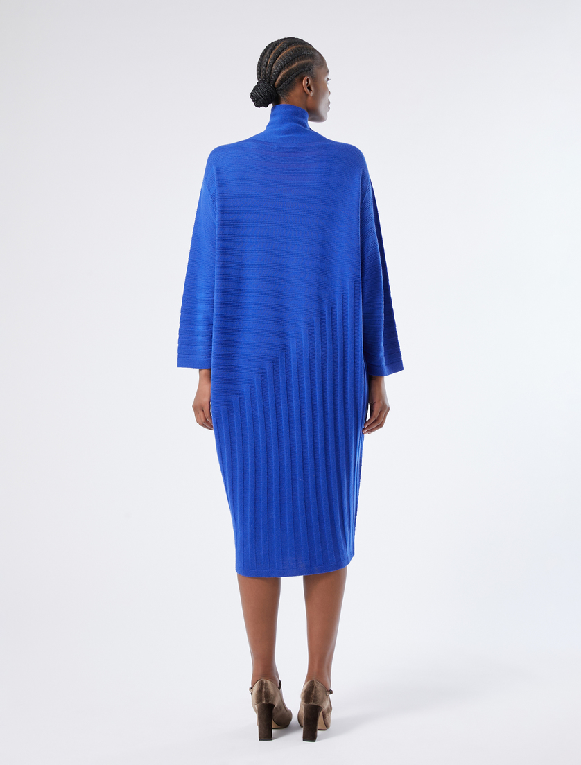 Kleid aus reiner Wolle - LICHTBLAU - Marina Rinaldi - 4 Kleid aus reiner Wolle - LICHTBLAU - Marina Rinaldi - 4