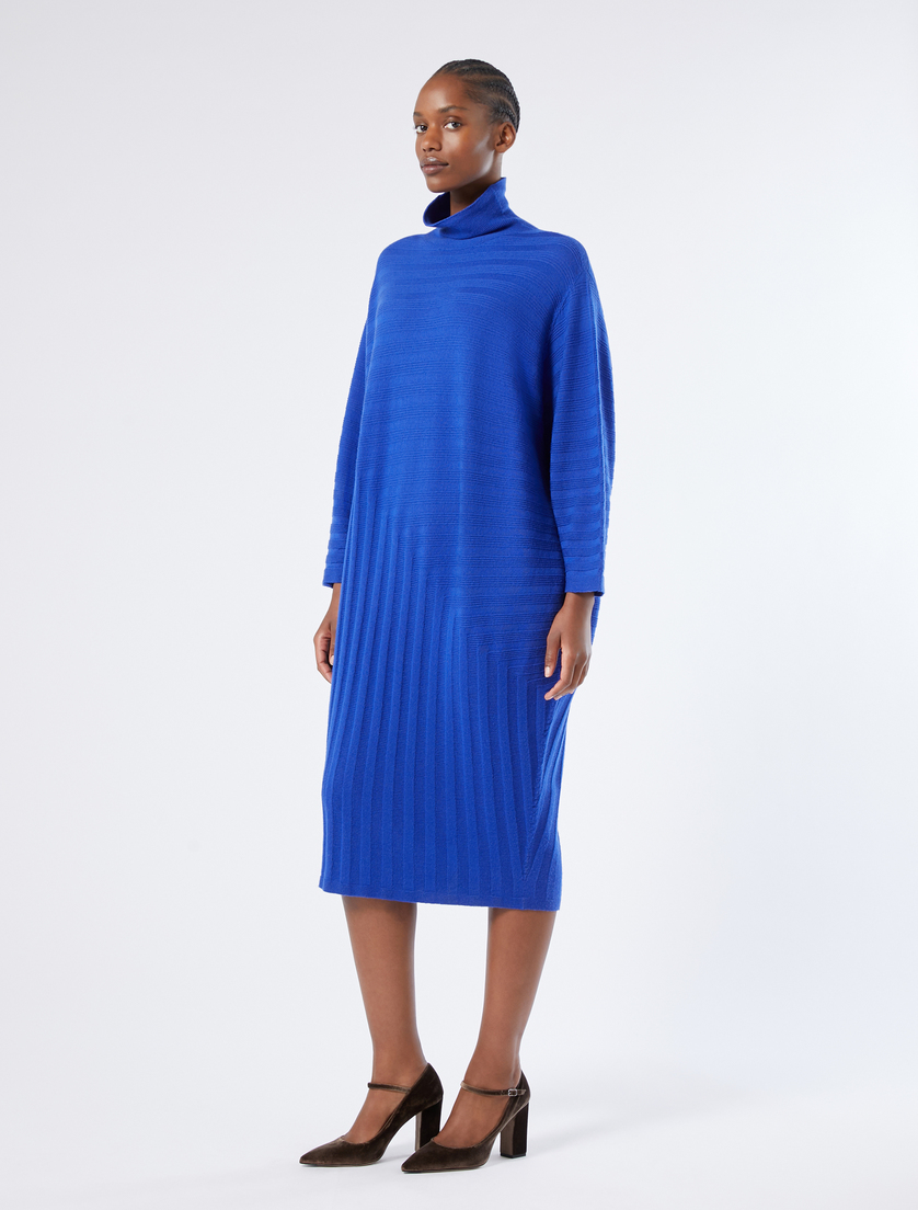 Kleid aus reiner Wolle - LICHTBLAU - Marina Rinaldi - 3 Kleid aus reiner Wolle - LICHTBLAU - Marina Rinaldi - 3