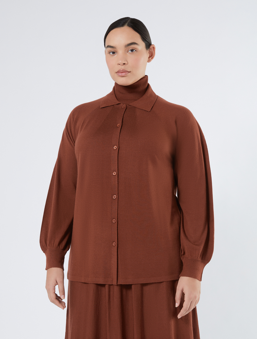 Cardigan aus Wolle und Kaschmir - KAMEL - Marina Rinaldi - 3 Cardigan aus Wolle und Kaschmir - KAMEL - Marina Rinaldi - 3