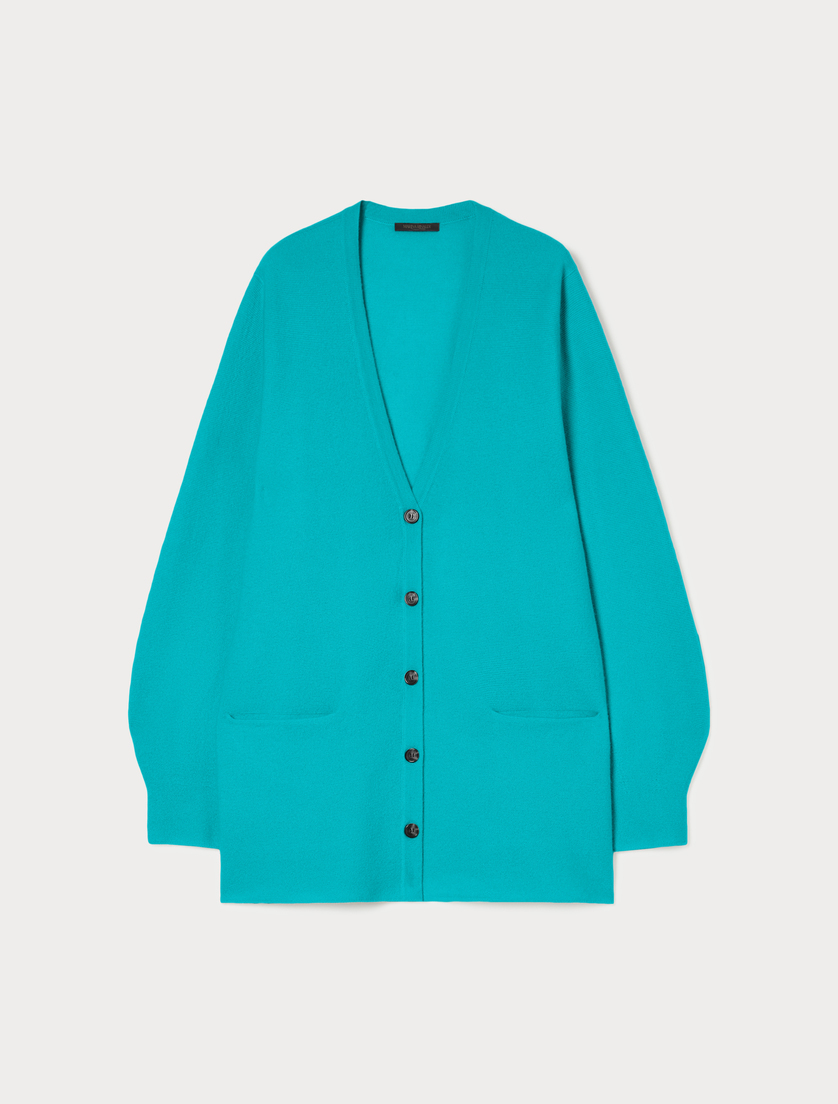 Cardigan aus reinem Kaschmir - GRUEN - Marina Rinaldi Cardigan aus reinem Kaschmir - GRUEN - Marina Rinaldi