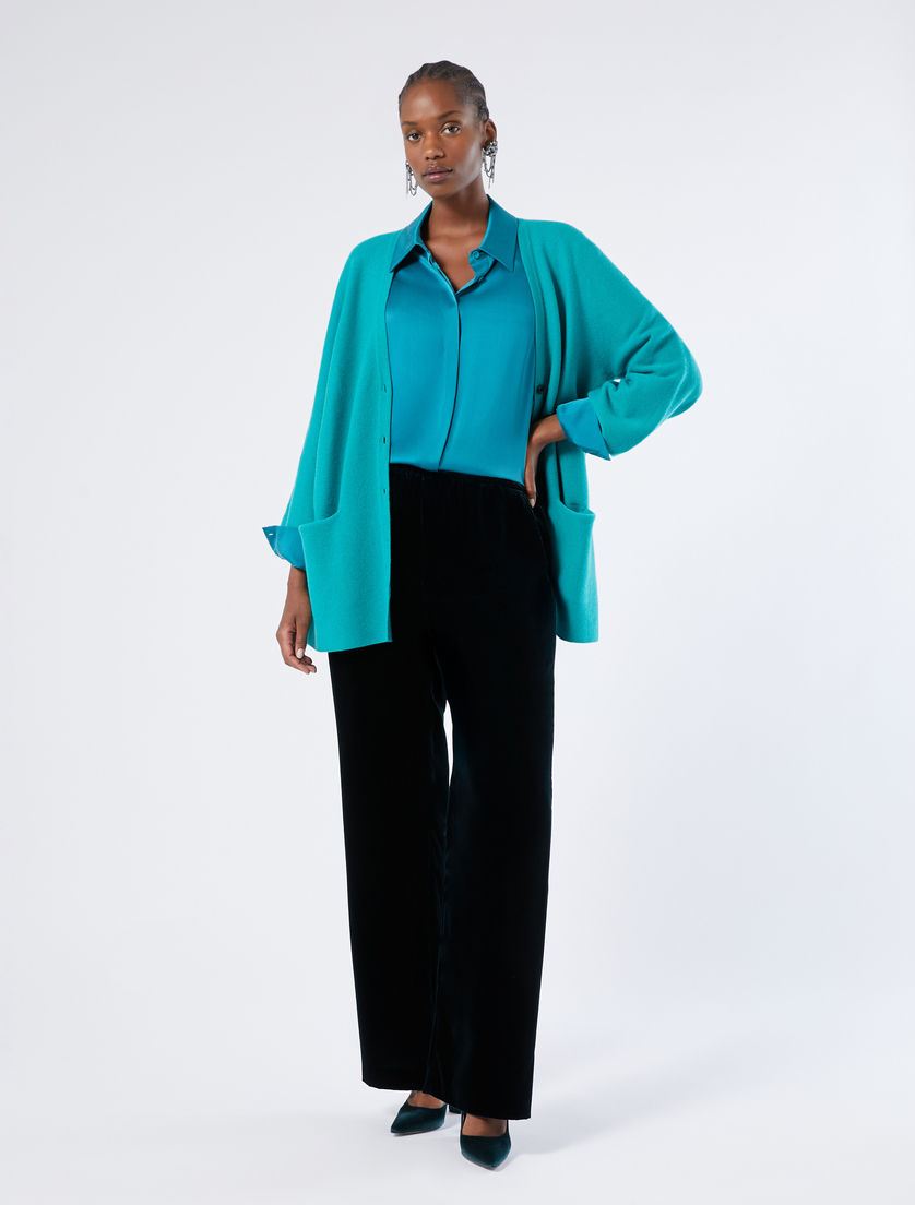 Cardigan aus reinem Kaschmir - GRUEN - Marina Rinaldi - 2 Cardigan aus reinem Kaschmir - GRUEN - Marina Rinaldi - 2