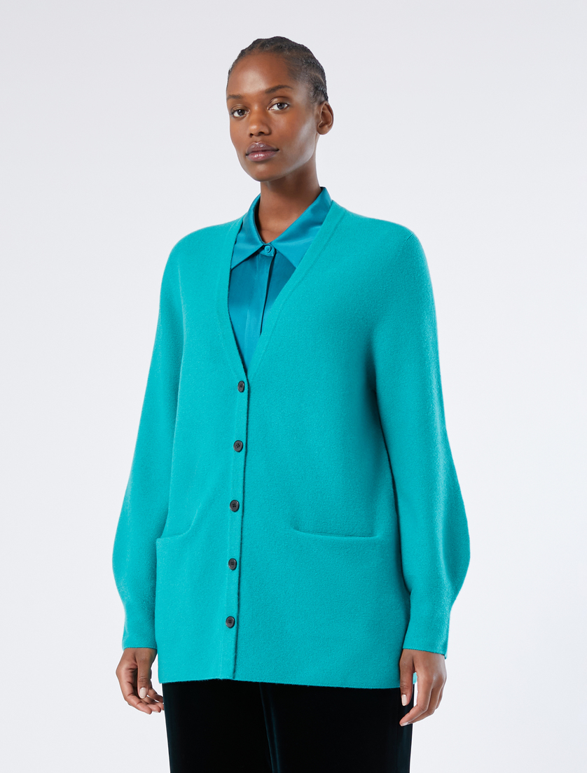 Cardigan aus reinem Kaschmir - GRUEN - Marina Rinaldi - 3 Cardigan aus reinem Kaschmir - GRUEN - Marina Rinaldi - 3