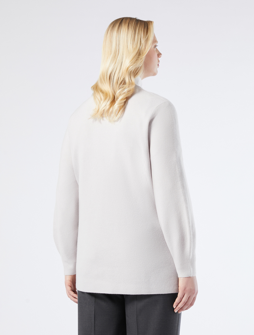 Cardigan aus reinem Kaschmir - ROSAGRAU - Marina Rinaldi - 4 Cardigan aus reinem Kaschmir - ROSAGRAU - Marina Rinaldi - 4