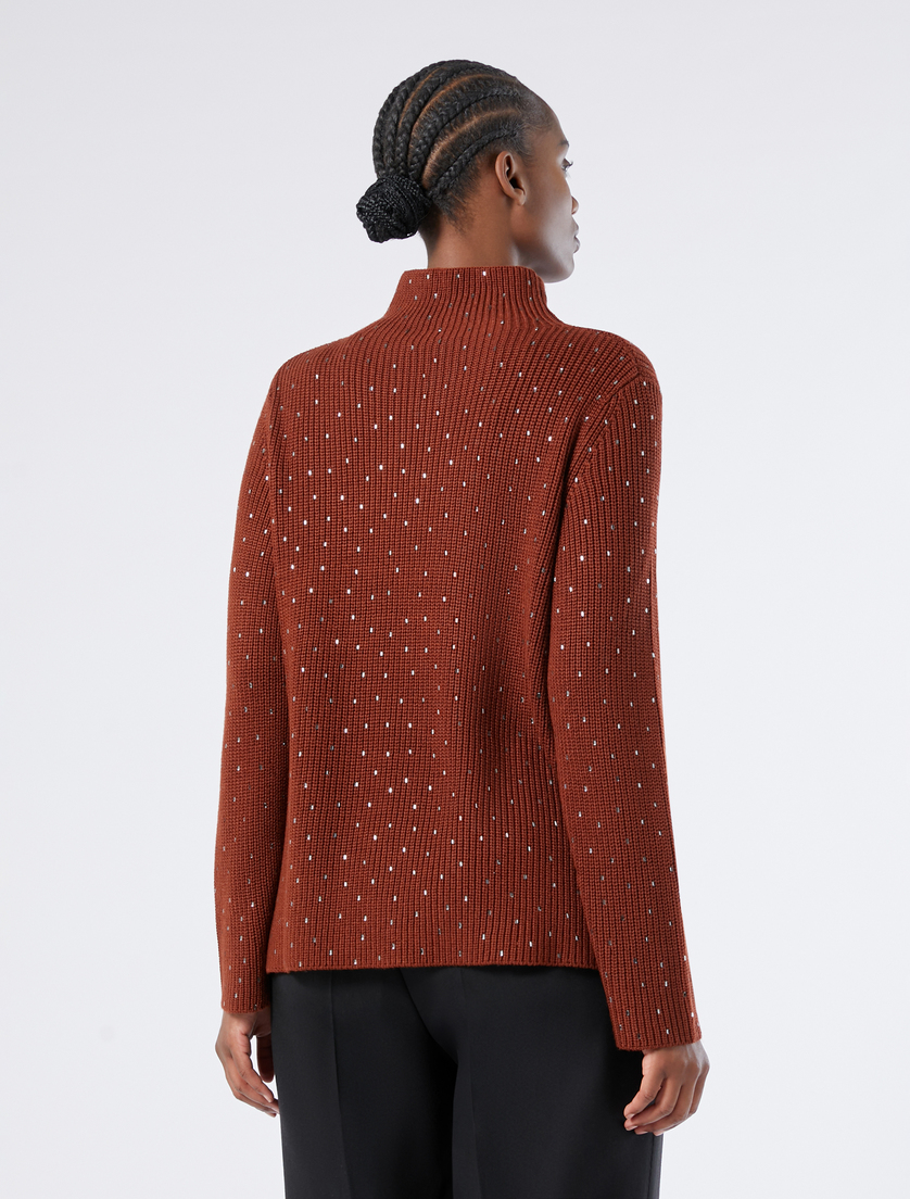 Pullover aus Wollmischung mit Strass - TABACK - Marina Rinaldi - 4 Pullover aus Wollmischung mit Strass - TABACK - Marina Rinaldi - 4