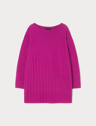 Oversize-Pullover aus reiner Wolle - Marina Rinaldi