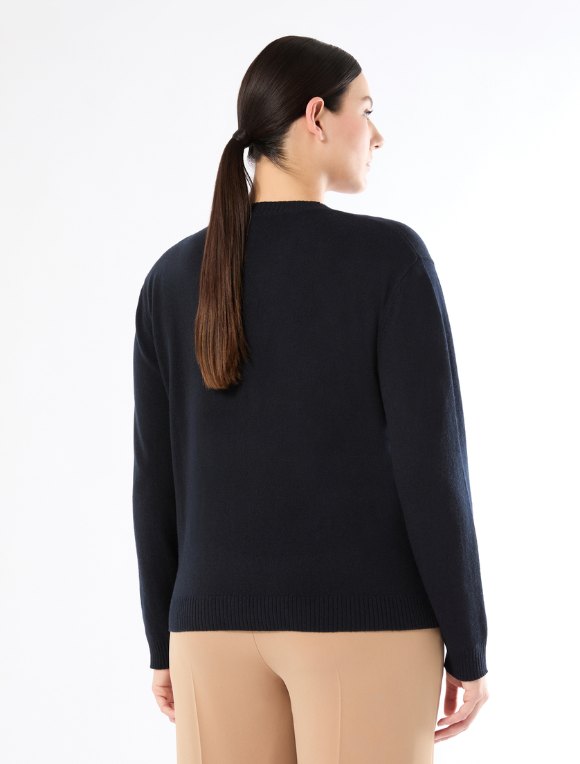 Cashmere jumper - NAVY - Marina Rinaldi - 4