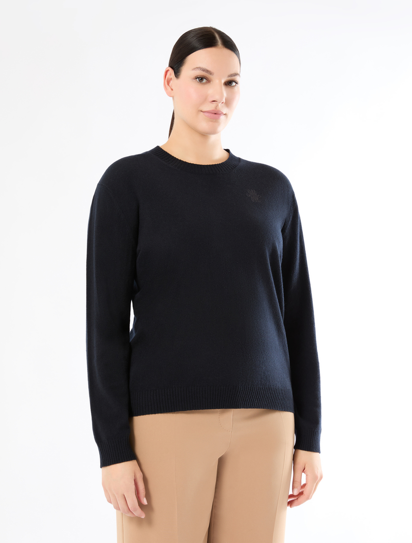 Cashmere jumper - NAVY - Marina Rinaldi - 3
