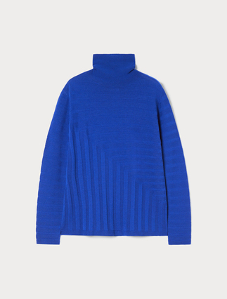 Rollkragenpullover aus reiner Wolle - Marina Rinaldi