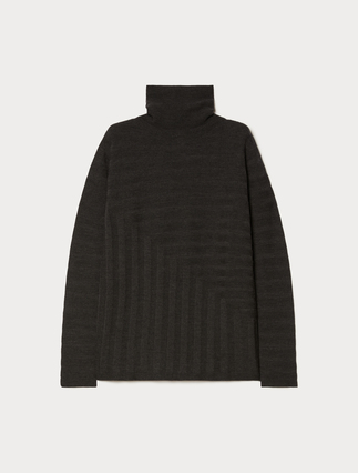 Pure wool polo-neck sweater - Marina Rinaldi
