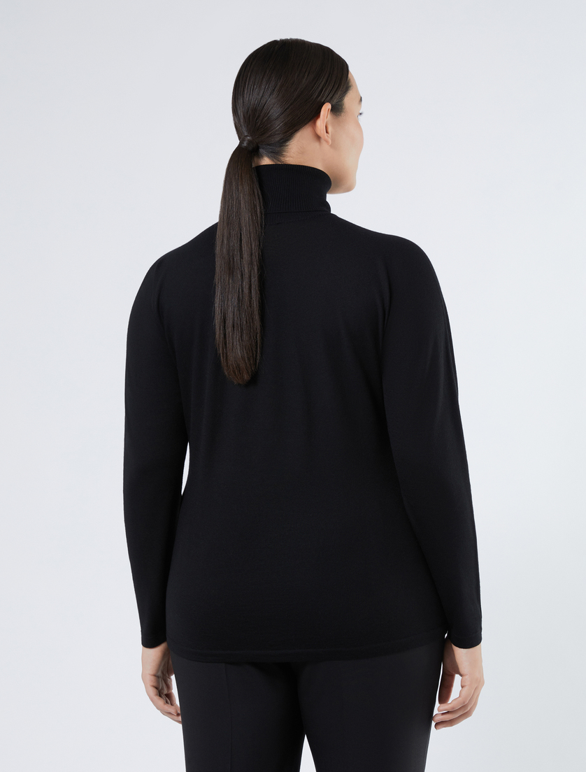 Pullover aus Wolle und Kaschmir - SCHWARZ - Marina Rinaldi - 4 Pullover aus Wolle und Kaschmir - SCHWARZ - Marina Rinaldi - 4