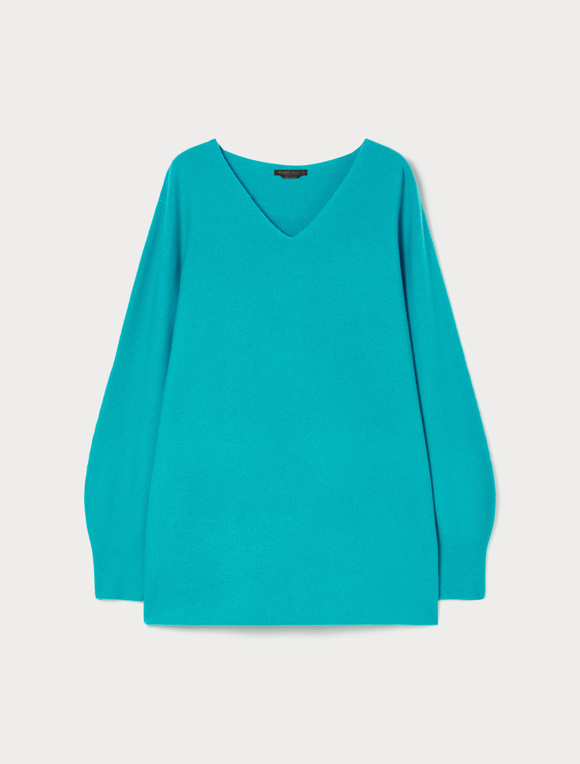 Pullover aus reinem Kaschmir - GRUEN - Marina Rinaldi Pullover aus reinem Kaschmir - GRUEN - Marina Rinaldi