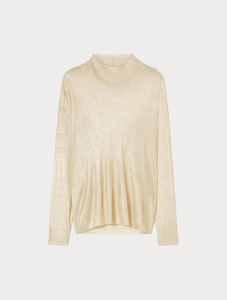 Pullover aus laminiertem Gewebe - Marina Rinaldi