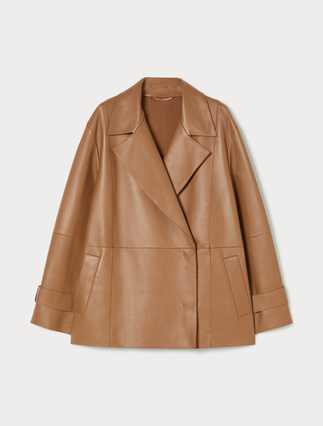 Nappa leather jacket - Marina Rinaldi