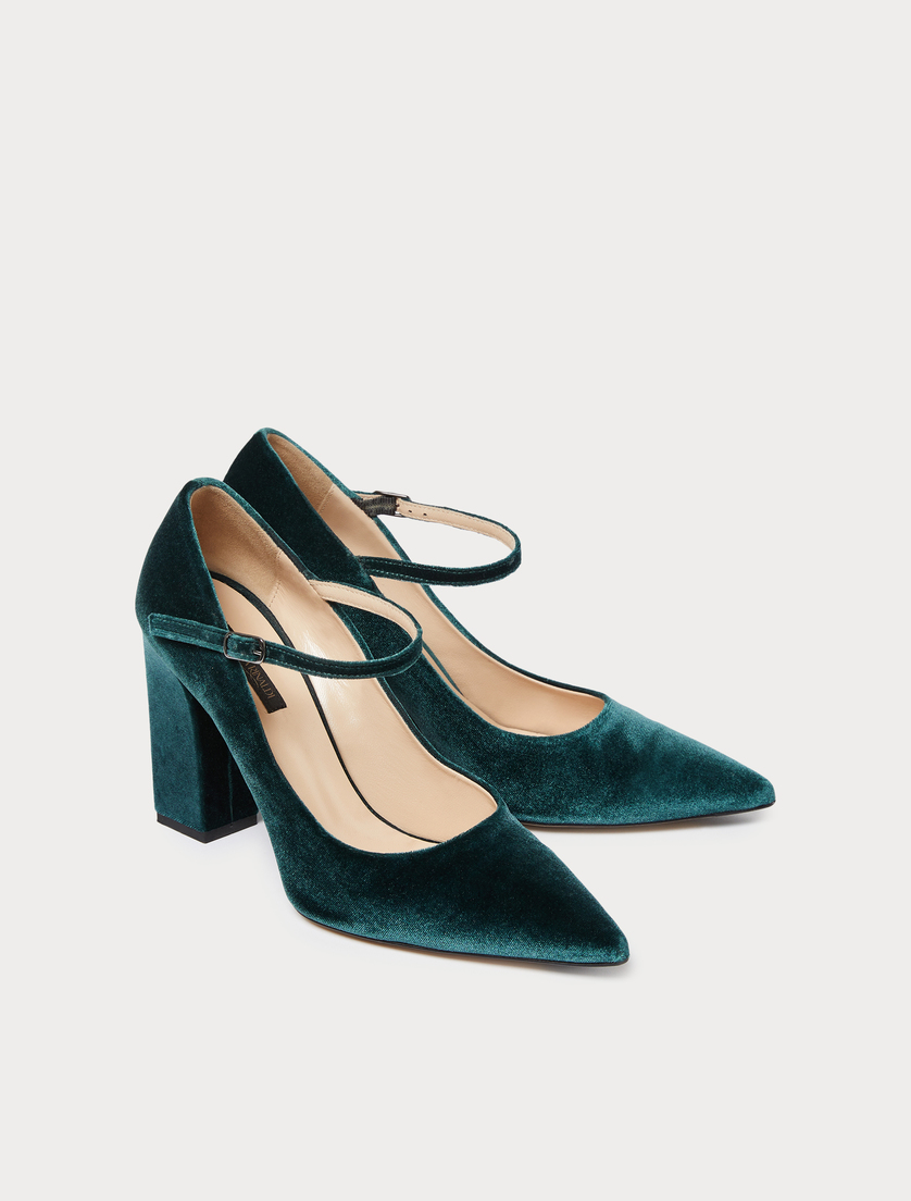 Pumps aus Samt - PETROL - Marina Rinaldi - 2 Pumps aus Samt - PETROL - Marina Rinaldi - 2
