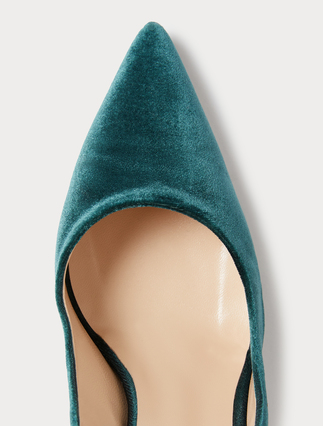 Pumps aus Samt - Marina Rinaldi