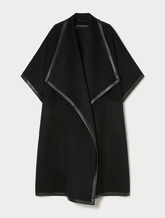 Double-sided wool cape - Marina Rinaldi