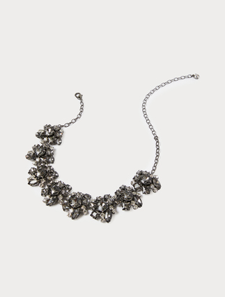 Halskette und Ohrringe mit Strass - Marina Rinaldi