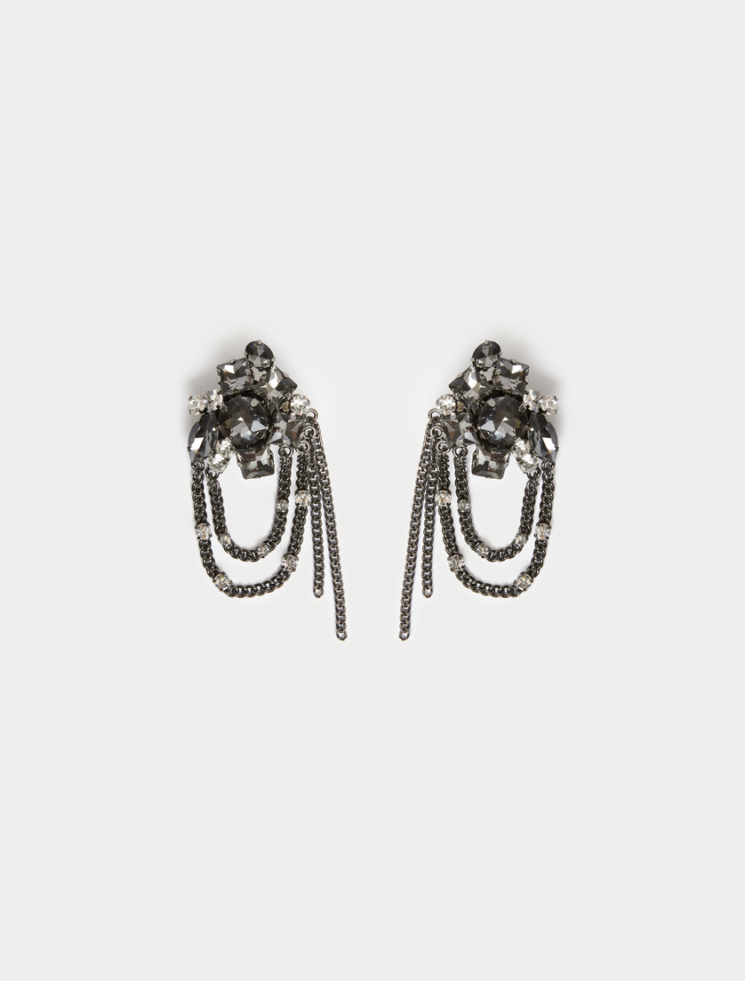 Halskette und Ohrringe mit Strass - SCHWARZ - Marina Rinaldi - 3 Halskette und Ohrringe mit Strass - SCHWARZ - Marina Rinaldi - 3