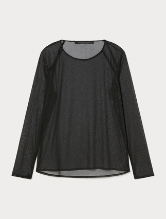Glitter tulle T-shirt - Marina Rinaldi