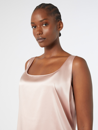 Silk-satin top - Marina Rinaldi
