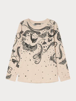 Printed jersey T-shirt - Marina Rinaldi