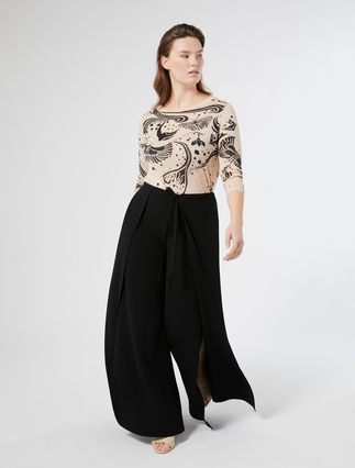 Printed jersey T-shirt - Marina Rinaldi